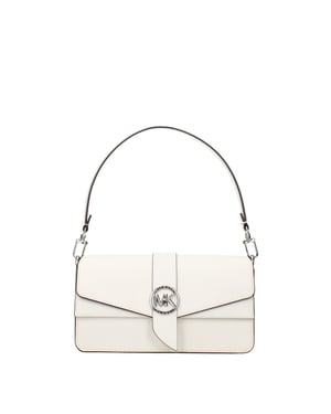 Bolso de piel blanco Michael Kors