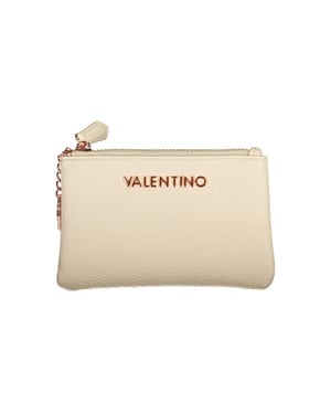 Cartera de Mujer de Polietileno Beige Mario Valentino