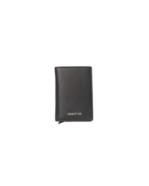 Cartera de hombre Cerruti 1881 de piel de ternera negra