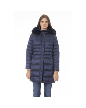 Chaquetas y abrigo de poliéster azul claro Baldinini Trend