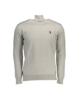 Suéter de Hombre de Algodón Gris U.S. POLO ASSN.