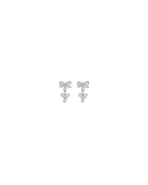 Pendientes de plata y latón de Self-Portrait