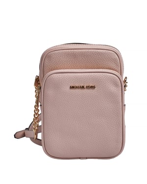 Bolso de hombro de cuero mediano para mujer Jet Set Travel 35H3GTVC2L