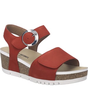 JOSEF SEIBEL Señoras Sandalia Quinn 16 en rojo