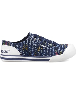 Zapatillas de Mujer Rocket Dog Jazzin Radio de Algodón Azul