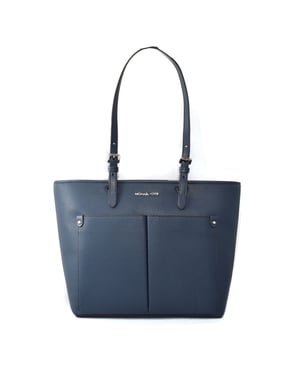 Bolso Tote de Cuero Artificial Azul Michael Kors