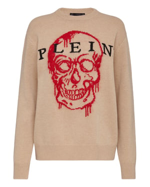 Jersey Cuello Redondo Skull
