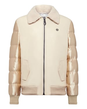 Bomber De Cuero