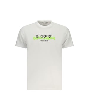 Camiseta de Algodón Neon para Hombre Iceberg