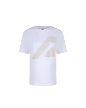 Camiseta de Algodón Blanca Autry