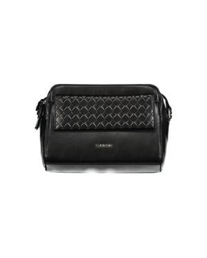 Bolso de hombro para mujer de poliéster negro Calvin Klein