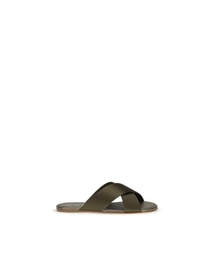 Sandalias de Seda Café Pedro García