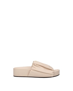 Zapatillas Rosadas de Cuero Jil Sander