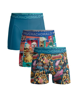 chachomalo Bóxers para Niños - Pack de 3 - Ropa Interior para Niños