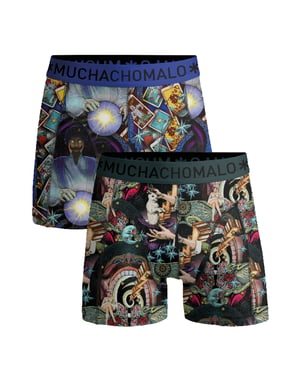 Muchachomalo Bóxers para Niños - Pack de 2 - Ropa Interior para Niños