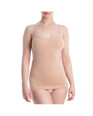 Camiseta interior de mujer con tirantes delgados Q104