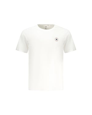 Camiseta de algodón blanca para hombres Converse