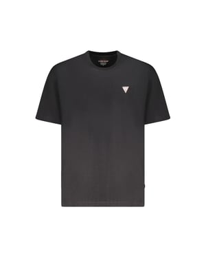 Guess Jeans Camiseta de Algodón para Hombre Nero