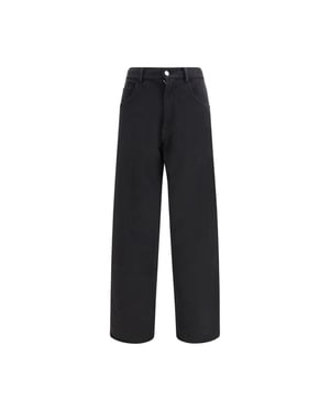 Pantalones Deportivos de Algodón Negros MM6