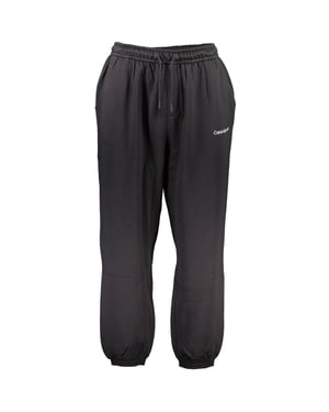 Pantalones de chándal de algodón negro para hombre de Calvin Klein