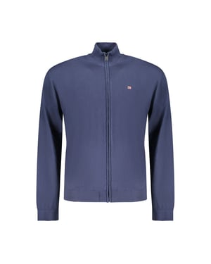 Cardigan de algodón azul para hombre Napapijri