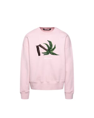 Sudadera de algodón multicolor Palm Angels