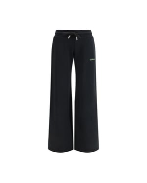 Pantalones Casuales de Algodón Negros Off-White