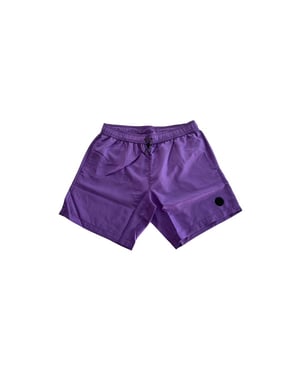 Short de Baño para Hombre de Poliéster Morado Trussardi Beachwear