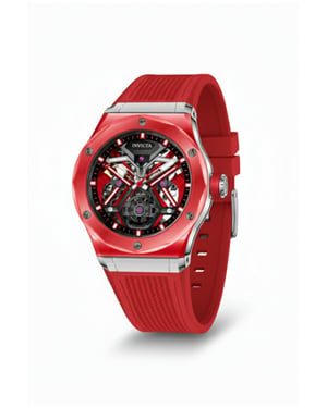 Invicta Celestial 69542 Reloj de Hombre - Movimiento Mecánico - Vidrio K9 con Esfera Plateada - 45 mm