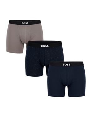 Paquete de 3 bóxer de algodón orgánico para hombres 50549856