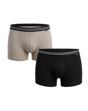 Paquete de 2 Boxers de Algodón Elástico para Hombre D6578