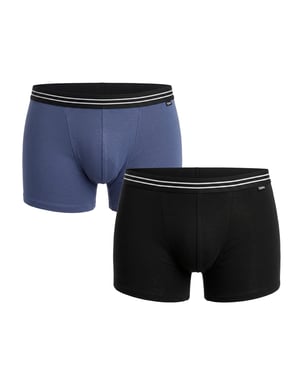 Paquete de 2 bóxer elásticos de algodón para hombre D6578