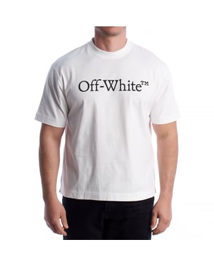 Camiseta de manga corta Big Bookish para hombres OMAA120C99JER0080110