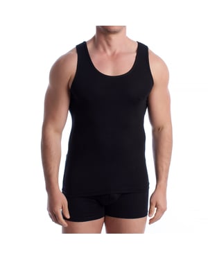 Camiseta Sin Mangas de Micromodal para Hombre Q100