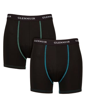 Pack de 2 Bóxers de Rendimiento para Hombre | Ropa Interior Deportiva Ajustada Transpirable y Elástica