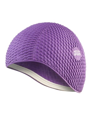 Gorro de Natación Bombástico para Damas | Gorro de Látex Suave y Cómodo para Cabello Largo