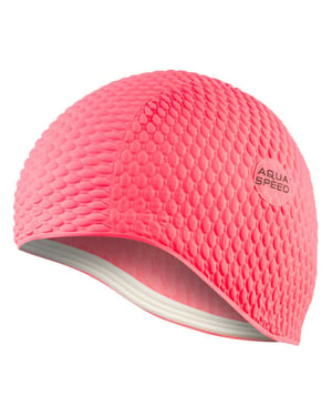 Gorro de Baño Bombástico para Niñas | Gorro de Látex Suave y Cómodo para Cabello Largo