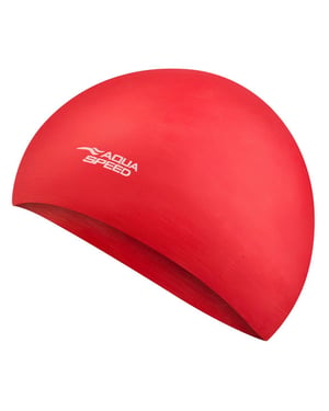 Gorro de natación de látex suave unisex para adultos | Gorro elástico y flexible cómodo