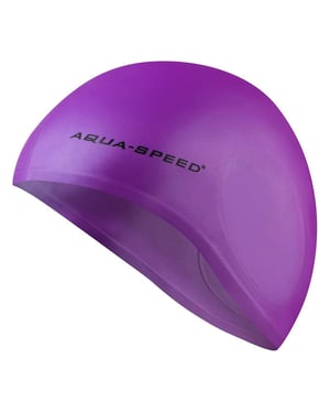 Gorro de baño unisex para adultos con cobertura total de oídos | Gorro de silicona suave para uso en piscina