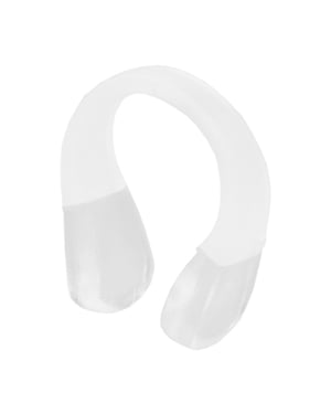 Clip nasal de silicona suave para adultos unisex | Clip nasal ligero con estuche