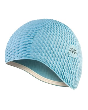 Gorro de natación Bombástico para Damas | Gorro de látex suave y cómodo para cabello largo