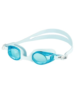 Gafas de natación antiempañantes UV para niños de 5 a 8 años con correa ajustable