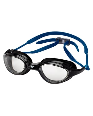 Gafas de natación unisex con lentes claros antivaho y protección UV, con ajuste ajustable
