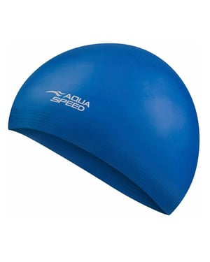 Gorro de natación de látex suave unisex para adultos | Gorro elástico y flexible cómodo