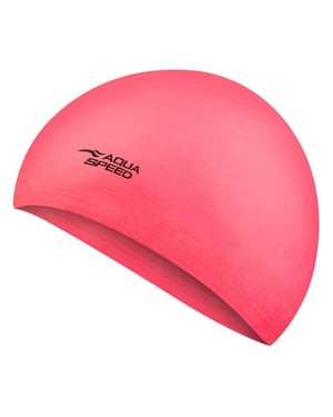 Gorro de natación de látex suave unisex para adultos | Gorro elástico cómodo y flexible