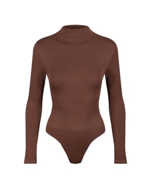 Body Sculptor de Cuello Alto para Damas, Ajuste Reforzado en Tela Reciclada