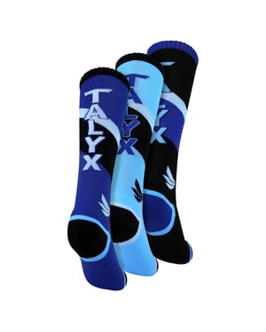 Paquete de 3 calcetas térmicas para niños, acolchadas y absorbentes de humedad, para deportes de invierno