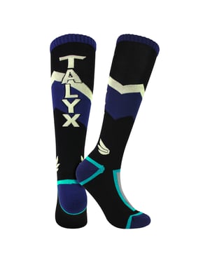 1 Paquete de Calcetines de Esquí para Hombre con Almohadilla Térmica y Antihumedad - Calcetines de Deportes de Invierno
