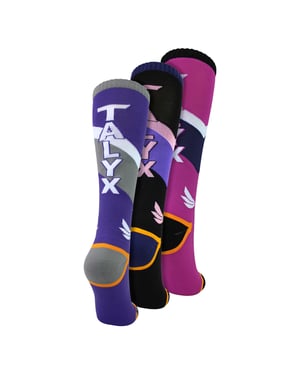 Paquete de 3 pares de calcetines de esquí para mujeres, acolchados, térmicos y que absorben la humedad, calcetines para deportes de invierno.