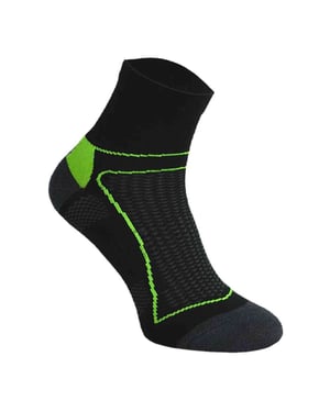 1 Paquete de Calcetines de Ciclismo de Bajo Corte Neón de Alta Visibilidad